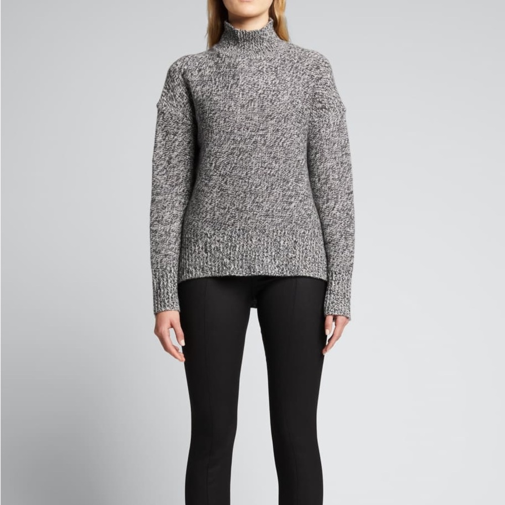 Theory Gray Turtleneck Sweater